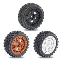 4pcs llantas y ruedas mejoradas para arrma 118 2s typhon grom autos rc modelos repuestos accesorios