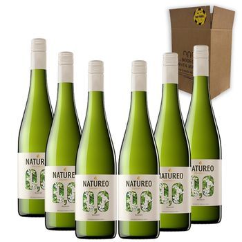 Natureo Blanco (sin Alcohol) - Pack 6 Botellas 75 Cl - 0,5% Vol.