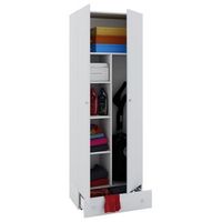 gabinete de limpieza de gabinete de escoba de madera vandol s
