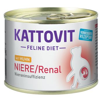 Kattovit Renal 6 x 185 g  - Pollo (24 x 185 g)