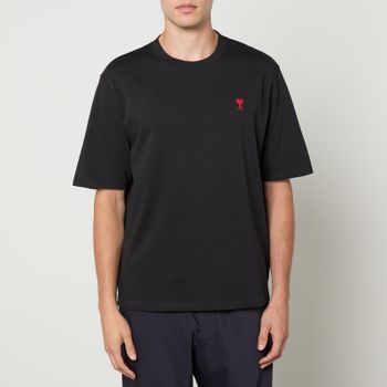 AMI de Coeur Logo Organic Cotton-Jersey T-Shirt - XS