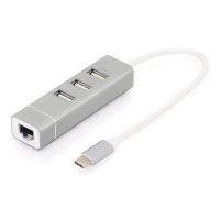 digitus hub usb type-c 3xusbethernet