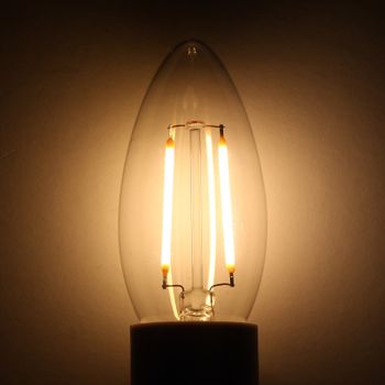 E14 2W LED Filament Bulb