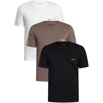 HUGO Camiseta Pack de 3 camisetas de salón para hombre
