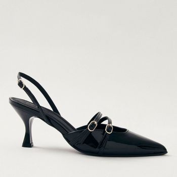 ALOHAS Women's Joelle Patent Leather Heeled Courts - UK 6