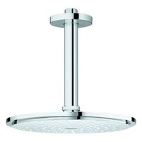 set de ducha fija grohe rainshower c 210 26063 salida de techo 142mm 95lmin cromo 26063000