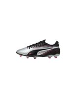 botas de futbol puma king match fgag silver bl hombre