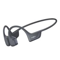 shokz openrun pro 2 auriculares deportivos de conduccion osea inalambricos bluetooth 53 microfonos con cancelacion de ruido resistente al agua ip55 12h reproduccion carga rapida usb-c