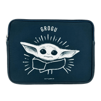 funda tablet - wondee grogu star wars para tablets 11 universal azul