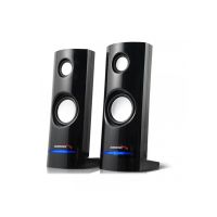 altavoces audiocore 2 vias alambricos 4 w con control de volumen y alimentacion usb