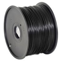 gembird bobina de filamento abs 175mm 1kg negro
