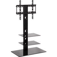 mmt rio cbm3 tv stand with bracket - black black