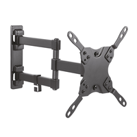 soporte de pared aisens para pantallas 13p a 42p hasta 20kg brazo extensible giratorio inclinable negro wt42tsle-011
