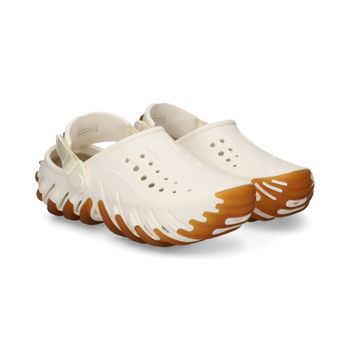Crocs Zuecos Mujer - Blanco Talla 6