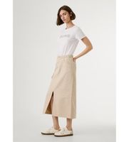 pepe jeans para mujer pl9011884 falda saura beige m casual algodon