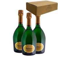 r-brut champagne - pack 3 botellas 75 cl - 40 vol