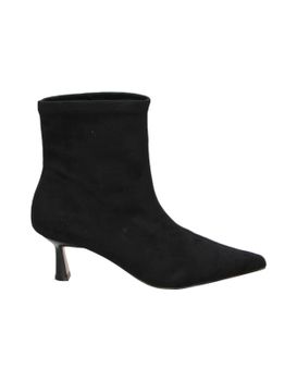 Botines De Tacón Mustang Ninette Negros Para Mujer 40