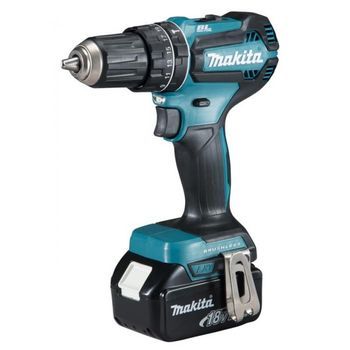 Makita Dhp485rfj Taladro 1900 Rpm Sin Llave 1,8 Kg Negro, Azul