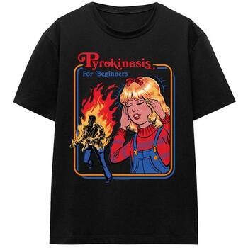 Steven Rhodes Camiseta Pyrokinesis For Beginners para mujer