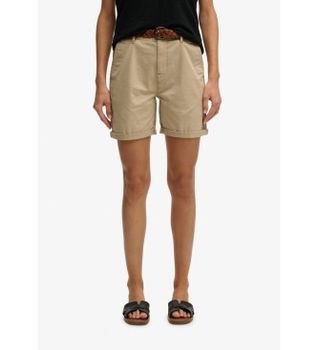 Superdry para mujer. W7110520A Shorts Chino taupe (S), Casual, Algodón
