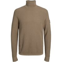jack  jones jersey 12213642 jcoclassic waffle knit roll neck sn dune para hombre