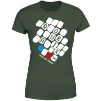 roubaix womens t-shirt - forest green - m - forest green