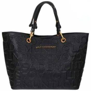 Lola Casademunt Bolso Leather Effect Shopper With Embossed Mon para mujer