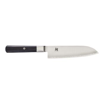 MIYABI KOH 4000FC Cuchillo Santoku 18 cm, Filo suave