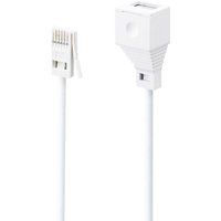 logik ltex515 6p4c male to 6p4c female cable - 5 m