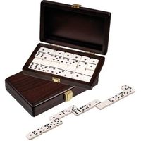 caja de nogal philos domino doble 6 20x125cm