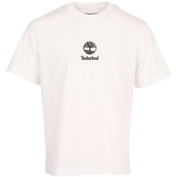 Timberland Camiseta Print Stack Logo Short para hombre