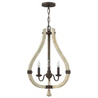 lampara de arana middlefield 3 luces