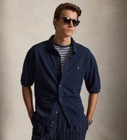 polo ralph lauren para hombre 710b18514003 camisa sport marino m casual algodon manga corta