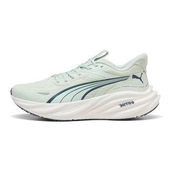 Zapatillas Puma Magnify NITRO 3 Verde Blanco AW26 Mujer, Talla 37.5 - EUR