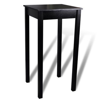 Mesa De Bar | Mesa De Bistró Con 2 Sillas De Bar | Mesa De Bistróra Negras