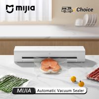 nueva selladora al vacio automatica mijia - bomba de 70kpa 7lmin sellado de alimentos secos y humedos sin uso de manos sellado al vacio externo 130w 220v 30cm cn