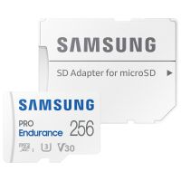 samsung pro endurance microsdxc 256gb uhs-i v30 clase 10 con adaptador