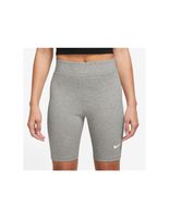 mallas nike sportswear classic high-waisted 8 biker mujer negrogris
