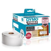 dymo lw 2x rollo de 350 etiquetas industriales 25x89mm blanco