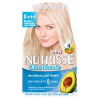 garnier nutrisse ultra blonde d bleach maximum lightener hair dye
