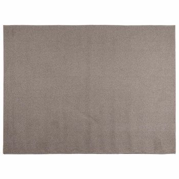 Alfombras De Área Lugo Crema Y Taupe 200 X 140 Cm Poliéster Vidaxl