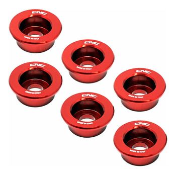 Retenedor de muelle de embrague MV Agusta set CNC Racing rojo