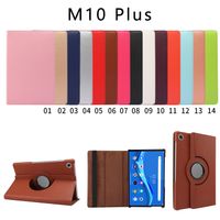 funda giratoria compatible para lenovo tab m10 fhd plushd plus 103tb-x606f tb-x606xtab k10 tb-x6c6 carcasa cuero pu giratoria 360 grados funcion de soporte   book coverrfunda polipiel