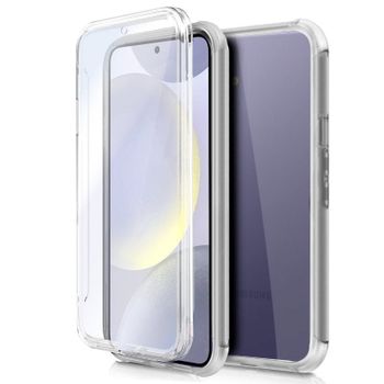 Cool Funda de Silicona 3D Frontal + Trasera Transparente para Samsung Galaxy S24 / S25
