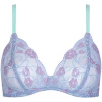 lisca triangulosin aros rainbow sujetador con aros cheek para mujer