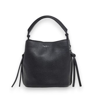 Pepe Jeans para mujer. PL0300110 Bolso Tyler Script negro (OSFA), Casual, Poliuretano