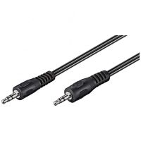 goobay cable de audio estereo jack 35mm machomacho 5m negro