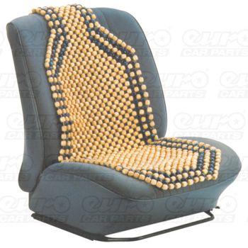 Wooden bead seat cover, standard model