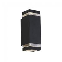 aplique de pared de exterior houston 2 luces
