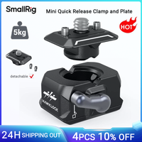 smallrig drop-in hawklock universal mini abrazadera y placa de liberacion rapida para sony dslr bloquea rapidamente monitores compatibles luces led